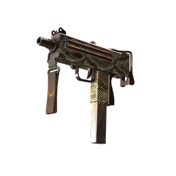 MAC-10 | Hot Snakes (Well-Worn)