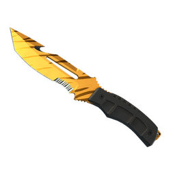 ★ StatTrak™ Survival Knife | Tiger Tooth (Factory New)