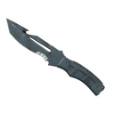 ★ StatTrak™ Survival Knife | Night Stripe (Battle-Scarred)