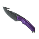 ★ StatTrak™ Gut Knife | Ultraviolet (Well-Worn)