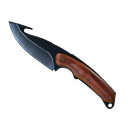 ★ StatTrak™ Gut Knife | Blue Steel (Well-Worn)