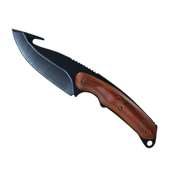 ★ StatTrak™ Gut Knife | Blue Steel (Well-Worn)