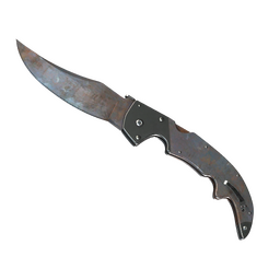★ Falchion Knife | Rust Coat (Well-Worn)