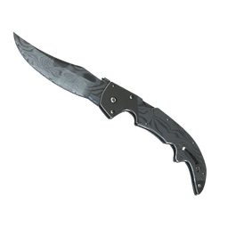 ★ Falchion Knife | Damascus Steel (Well-Worn)