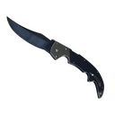 ★ StatTrak™ Falchion Knife | Blue Steel (Battle-Scarred)