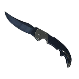 ★ StatTrak™ Falchion Knife | Blue Steel (Battle-Scarred)