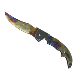 ★ StatTrak™ Falchion Knife | Case Hardened (Battle-Scarred)