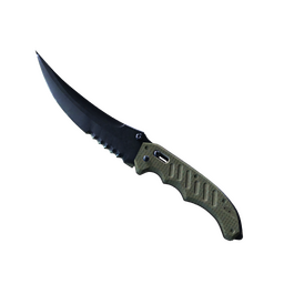 ★ Flip Knife | Blue Steel (Battle-Scarred)