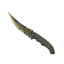 ★ StatTrak™ Flip Knife | Case Hardened (Well-Worn)