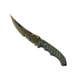 ★ Flip Knife | Case Hardened (Battle-Scarred)