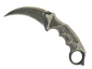 ★ Karambit | Black Laminate (Battle-Scarred)