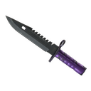 ★ StatTrak™ M9 Bayonet | Ultraviolet (Well-Worn)