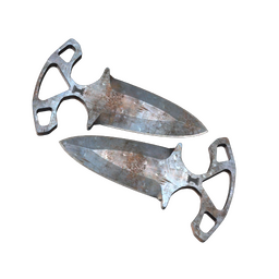 ★ StatTrak™ Shadow Daggers | Rust Coat (Well-Worn)