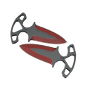 ★ Shadow Daggers | Crimson Web (Minimal Wear)