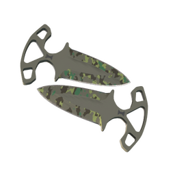 ★ Shadow Daggers | Boreal Forest (Minimal Wear)