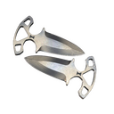 ★ StatTrak™ Shadow Daggers | Scorched (Well-Worn)