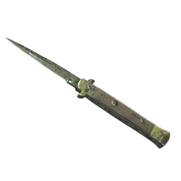 ★ StatTrak™ Stiletto Knife | Boreal Forest (Battle-Scarred)