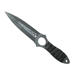 ★ Skeleton Knife | Damascus Steel (Battle-Scarred)