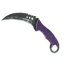 ★ StatTrak™ Talon Knife | Ultraviolet (Battle-Scarred)