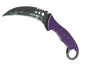 ★ Talon Knife | Ultraviolet (Battle-Scarred)