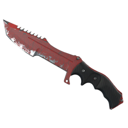 ★ Huntsman Knife | Crimson Web (Well-Worn)