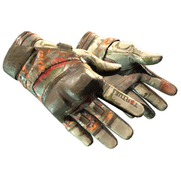 ★ Moto Gloves | POW! (Battle-Scarred)