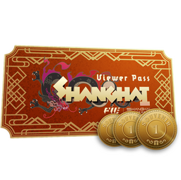 Shanghai 2024 Viewer Pass + 3 Souvenir Tokens