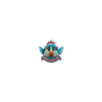 Sticker | Hard Cluck Life(Foil)
