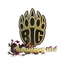 Sticker | BIG (Gold) | Shanghai 2024