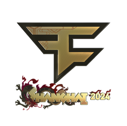 Sticker | FaZe Clan (Gold) | Shanghai 2024