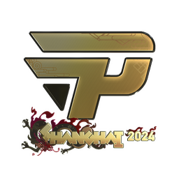 Sticker | paiN Gaming (Gold) | Shanghai 2024