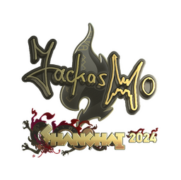 Sticker | jackasmo (Gold) | Shanghai 2024