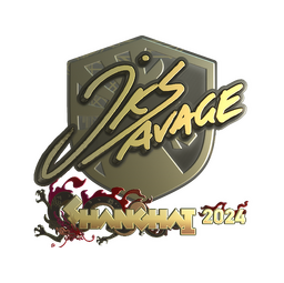 Sticker | jks (Gold) | Shanghai 2024