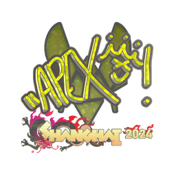 Sticker | apEX (Glitter) | Shanghai 2024