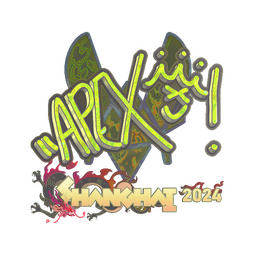 Sticker | apEX (Holo) | Shanghai 2024