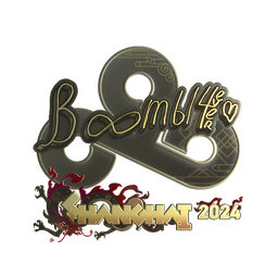 Sticker | Boombl4 (Gold) | Shanghai 2024