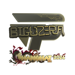 Sticker | biguzera (Gold) | Shanghai 2024