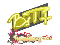 Sticker | b1t | Shanghai 2024