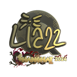 Sticker | Liazz (Gold) | Shanghai 2024