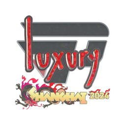 Sticker | lux (Glitter) | Shanghai 2024