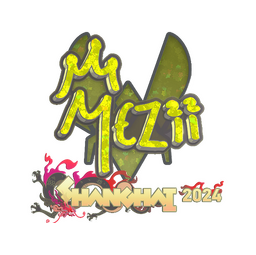 Sticker | mezii (Glitter) | Shanghai 2024