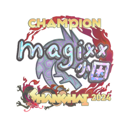 Sticker | magixx (Holo, Champion) | Shanghai 2024