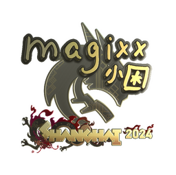 Sticker | magixx (Gold) | Shanghai 2024