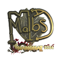 Sticker | malbsMd (Gold) | Shanghai 2024