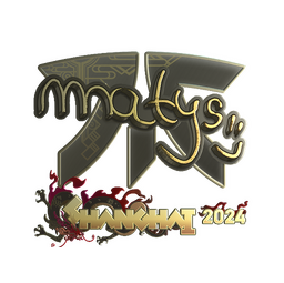 Sticker | MATYS (Gold) | Shanghai 2024