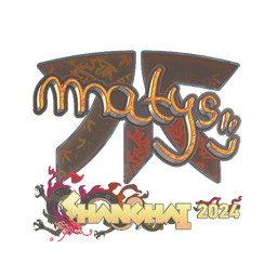 Sticker | MATYS (Holo) | Shanghai 2024