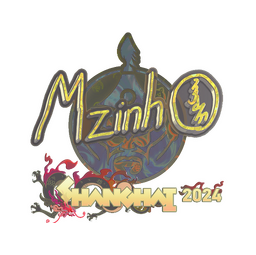 Sticker | mzinho (Holo) | Shanghai 2024