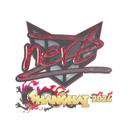 Sticker | NertZ (Glitter) | Shanghai 2024