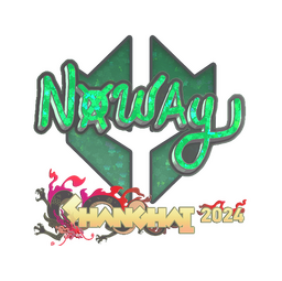 Sticker | noway (Glitter) | Shanghai 2024