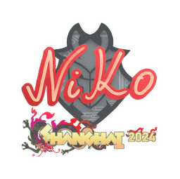 Sticker | NiKo | Shanghai 2024